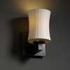 POR-8921-60-WFAL-MBLK Sconces-Single Glass - 670651 - Capital Lighting, Inc.