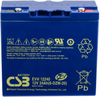 Lead Acid Battery, 12V, 24Ah; Battery Voltage Csb Battery Of America -- 58AC7792