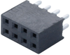 Connector, Rcpt, 8Pos, 2Row, 2Mm; Connector Systems Samtec - 53AJ6496 - Newark, An Avnet Company
