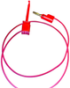 Test Lead, Red, 609.6Mm, 300V, 5A; Grabber Test Lead Type Mueller Electric - 89F432 - Newark, An Avnet Company