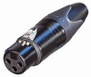 Neutrik NC3FXXBAG XLR Female Cable End Black/Silver - NEUNC3FXXBAG - HAVE, Inc.