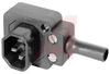 Cord Plug Assembly; 10 A; 250 VAC; 10 Megohms (Min.) @ 500 VDC; 2 kV @ 50 Hz - 70080651 - Allied Electronics, Inc.
