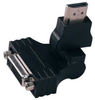 QVS Premium HDMI Male to DVI Female Swivel Adapter -- HDVIA-MF