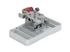 XY Linear Stage, Gothic-Arch, 25 x 25 mm, Micro X, Pico Y, M4 -- 9061-XY-NP-M