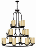 Large Chandeliers-Pillar Candle - 232352 - Light Center (The)