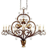 9372 Large Chandeliers-Candle - 432357 - Capital Lighting, Inc.