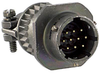 Circular Connector Receptacle Size 18, 11 Position, Cable; Product Range Amphenol Industrial - 95K6693 - Newark, An Avnet Company
