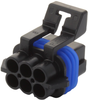Housing, Rcpt, 6Pos, 14A, Black; Product Range Aptiv/delphi - 61AC8690 - Newark, An Avnet Company