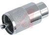 Connector; UHF; Solder; RG8, RG213; Male - 70121108 - Allied Electronics, Inc.
