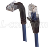 Patch Cord, Cat 5E Right Angle, 1Ft, Blue; Lan Category L-Com - 23T9074 - Newark, An Avnet Company