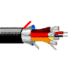 Audio Snake Cable, 32 Pr #22 Str TC, Ind. Shielded & Jacketed, O/A Foil, PVC Jkt, CMR -- 1823R - Image