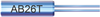 AB26T kHz Crystal (Tuning Fork) -- AB26T-32.768KHZ - Image