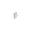 McCoy Star Entry Door Latch, Nordic Handle, Star Key Lock, Right Hand Out, 28 - 37mm  Door Thickness, Chrome - MA-02-231-42-101 - Southco