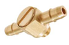 10-32 Thread to Barbs, Ultra-Miniature Adjustable Position Tee - MTAS - Beswick Engineering Co., Inc.