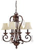 3804CB-434-CR Mid. Chandeliers-Candle - 340111 - Capital Lighting, Inc.