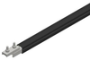 Safe-Lec 2 Conductor Bar 200A AL/SS, Black UV Resistant PVC Cover, w/ Splice Joint, 4.5M -- XA-310601B-J - Image