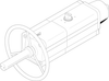 Quarter turn actuator -- DAPS-0480-090-RS1-F1012-MW - Image