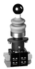 Mounting hole Ø 22.3 mm - MKT - Spring-return joystick switches - MKTC52 -  - Schmersal Inc.