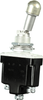 MICRO SWITCH TL Series Toggle Switch, Single Pole Double Throw (SPDT) 3 Position (On - Off - On), Screw Terminals, Locking Lever (Locked Out Of Extreme Position, Keyway Side), Bright Finish Mounting N -- 1TL11-1L
