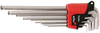 9 Piece Metric Magicring Screw-Holding Hex L-Key Set; Kit Contents Wiha -- 33C9736