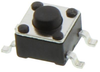 Tactile Sw, Spst, 0.05A, 12Vdc, Solder; Product Range E-Switch - 84Y2774 - Newark, An Avnet Company