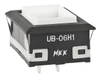 INDICATOR RECT BLCK HSNG WHT LED - UB06KW016B - NKK Switches