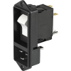 IEC Appliance Inlet C20 with Circuit Breaker TA45 - EF11 - SCHURTER Inc