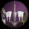 8835BS/PN Mid. Chandeliers-Glass Up - 796535 - Capital Lighting, Inc.