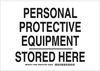 Personal Protection Sign - 128493 - Brady Corporation