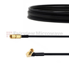 SSMC Plug to RA SSMC Plug Cable FM-SR086TBJ Coax in 24 Inch - FMCA1503-24 - Fairview Microwave Inc.