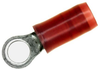 Terminal, Ring Tongue, #6, Crimp, Red; Stud Size - Metric Amp - Te Connectivity - 26R1502 - Newark, An Avnet Company