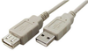 10' USB 2.0 Extension Cable, A-A, M-F, Ivory - 85-583IV - Computer Network Accessories, Inc.