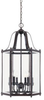 3-7246-6-13 Foyer/Hall Lanterns-Glass w/Frame - 474748 - Capital Lighting, Inc.