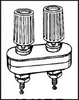 Binding Post, 15A, Screw, Black, Red; Product Range Abbatron Hh Smith - 46F2329 - Newark, An Avnet Company