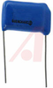 Capacitor, Metallized Polyester;0.1uF;Radial;600VDC;+/-20%;1.080In.L;0.390In.T; -- 70186536