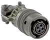 Circular Connector, Plug, Size 8, 4 Position, Cable; Military Specification Amphenol Industrial - 85C4108 - Newark, An Avnet Company