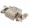 TE CONNECTIVITY / AMP 9-1393480-9Standard D Sub Connector, DA, Receptacle, 9 Contacts, Metal Body, Solder -- 792-9-1393480-9