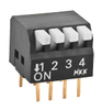 Dip Switches -- 2300-JS0304PP4 - Image