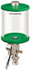 Green Color Key, Clear View Single Feed Electro Lubricator, 1 qt Pyrex Reservoir, 1/8” Female NPT Outlet, 5/8”-18 Thread for Remote Mounting, 24VDC - B5160-032PB024DGW - Oil-Rite Corp.