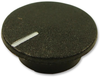 Cap W/marker Line, Knob, K21, Black; Colour Multicomp Pro - 46Y2487 - Newark, An Avnet Company