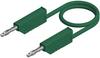 Test Lead, 4Mm Banana Plug, Green, 250Mm; Test Connector Type A Hirschmann Test And Measurement - 71AC0928 - Newark, An Avnet Company