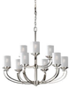 F2633/6+3PN Mid. Chandeliers-Glass Up - 610732 - Capital Lighting, Inc.