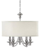 3915MN-455 Mid. Chandeliers-Drum Shades - 429936 - Capital Lighting, Inc.