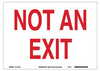 Eco-Friendly Exit Sign - 116083 - Brady Corporation