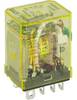 Relay;E-Mech;Gen Purp;DPDT;Cur-Rtg 10A;Ctrl-V 24DC;Vol-Rtg 240/30AC/DC;Blade - 70172947 - Allied Electronics, Inc.