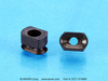Small Oval Vacuum Suction Cup -- OC7-10-NBR - Image
