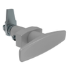 VISE ACTION® Compression Latch, Large Size, T-Handle, Zinc Alloy, Powder Coated, Silver - E3-31-37 - Southco