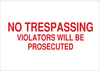 Admittance Sign - 40796 - Brady Corporation
