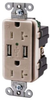 Combination Switch/Receptacle - USB20X2LA - Hubbell Incorporated