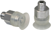 Flat suction cup (round) for smooth or slightly rough surfaces PFYN 10 SI-55 M5-AG - 10.01.01.00154 - Schmalz Inc.
